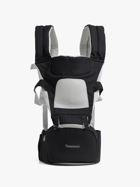 Beemoo CARE Carry Comfort Air 4-in-1 Bæresele & Hoftebærer, Black