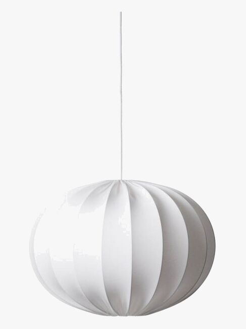 Watt&Veke  Oval Ball Lampeskjerm 65, Hvit