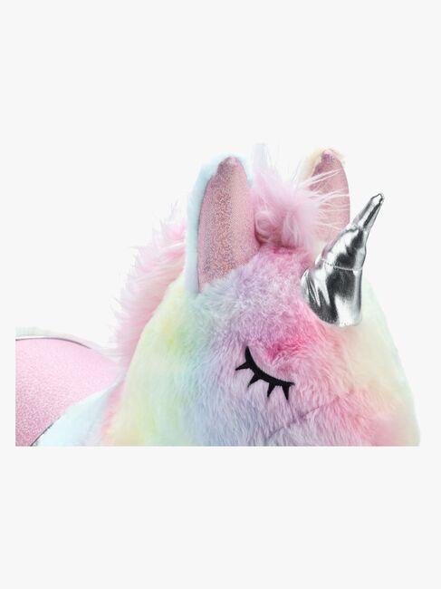 Cloudberry Castle Hoppedyr Enhjørning med Plysjtrekk