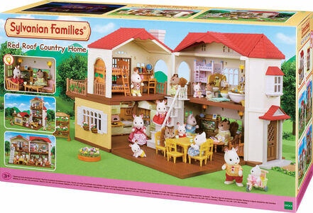 Sylvanian Families Red Roof Country Home Dukkehus