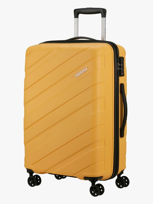 American Tourister Jetdriver Spinner Trillekoffert 63L, Banana Cream