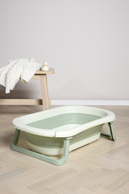Beemoo CARE Assist Sammenleggbar Badebalje, Soft Green