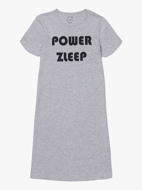 Luca & Lola Ester Nattkjole, Grey Melange