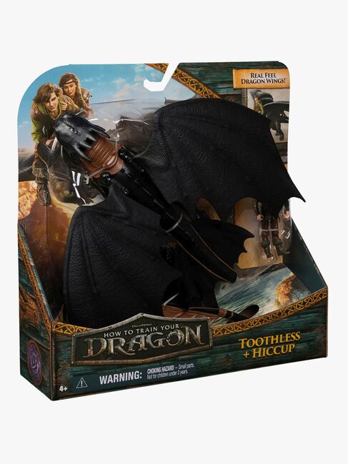 Dragetreneren Viking & Drage Toothless & Hiccup Lekesett