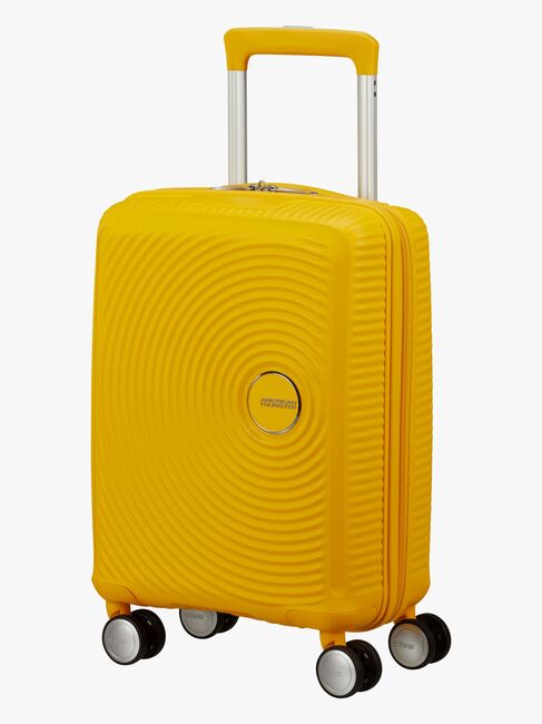 American Tourister Soundbox Mini Koffert 22L, Golden Yellow