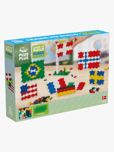 Plus-Plus Verdens Flagg Puslespill