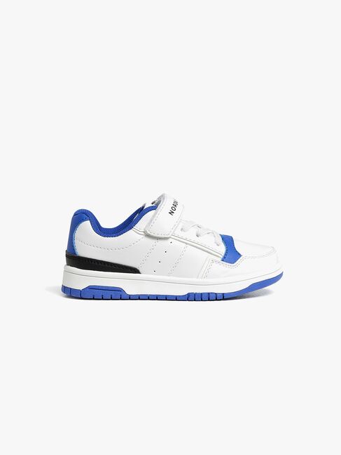 Nordbjørn Fido Sneakers, Hvit/Blå
