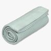 Vinter & Bloom Soft Grid Helseteppe, Sage Green