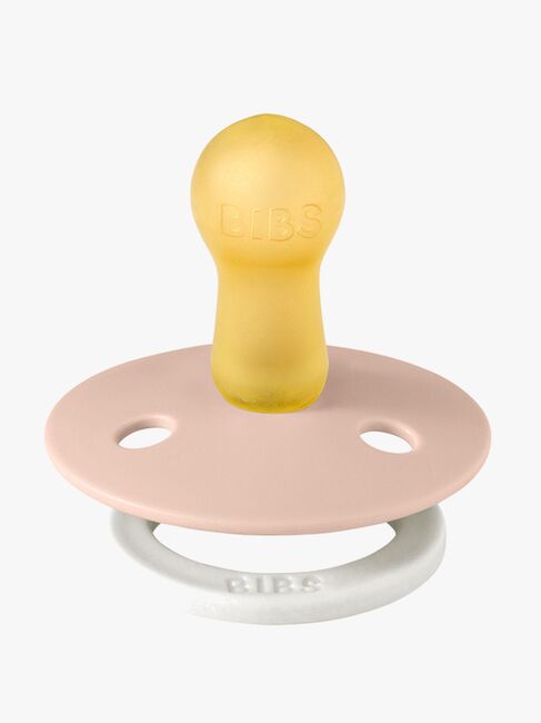 BIBS Smokk Colour 2-pack Lateks Størrelse 2, Blush Glow/Vanilla Glow