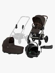 Cybex BALIOS S Lux Duovogn inkl. Axkid GOKID Babybilstol & Base, Chocolate Brown