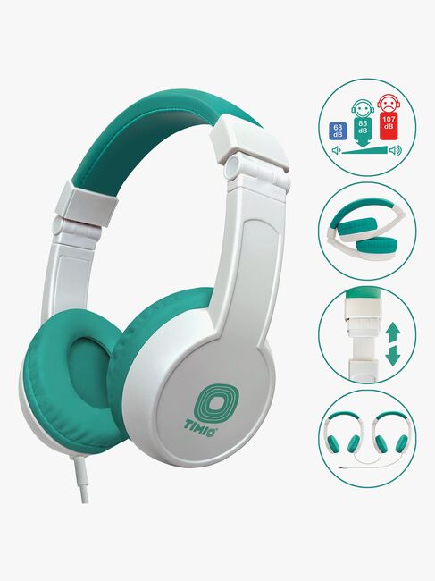 TIMIO Hodetelefoner Sammenleggbar