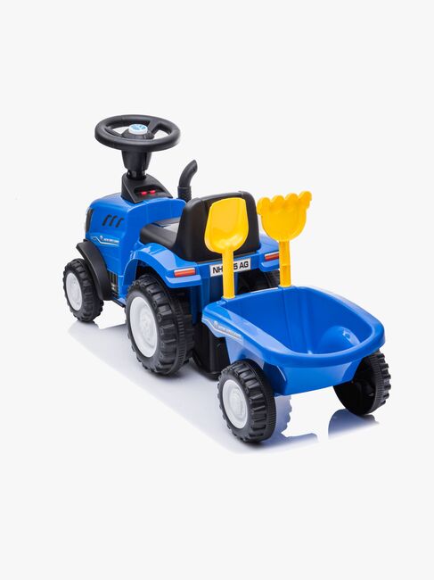 New Holland Gåbil med Tilhenger, Blå