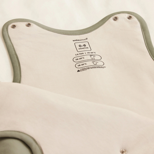 Snüz SnuzPouch Sovepose 2.5 TOG, Sage/Cross