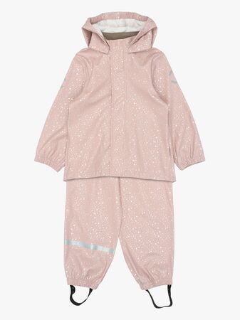 Mikk-Line Regnsett med Sele, Adobe Rose