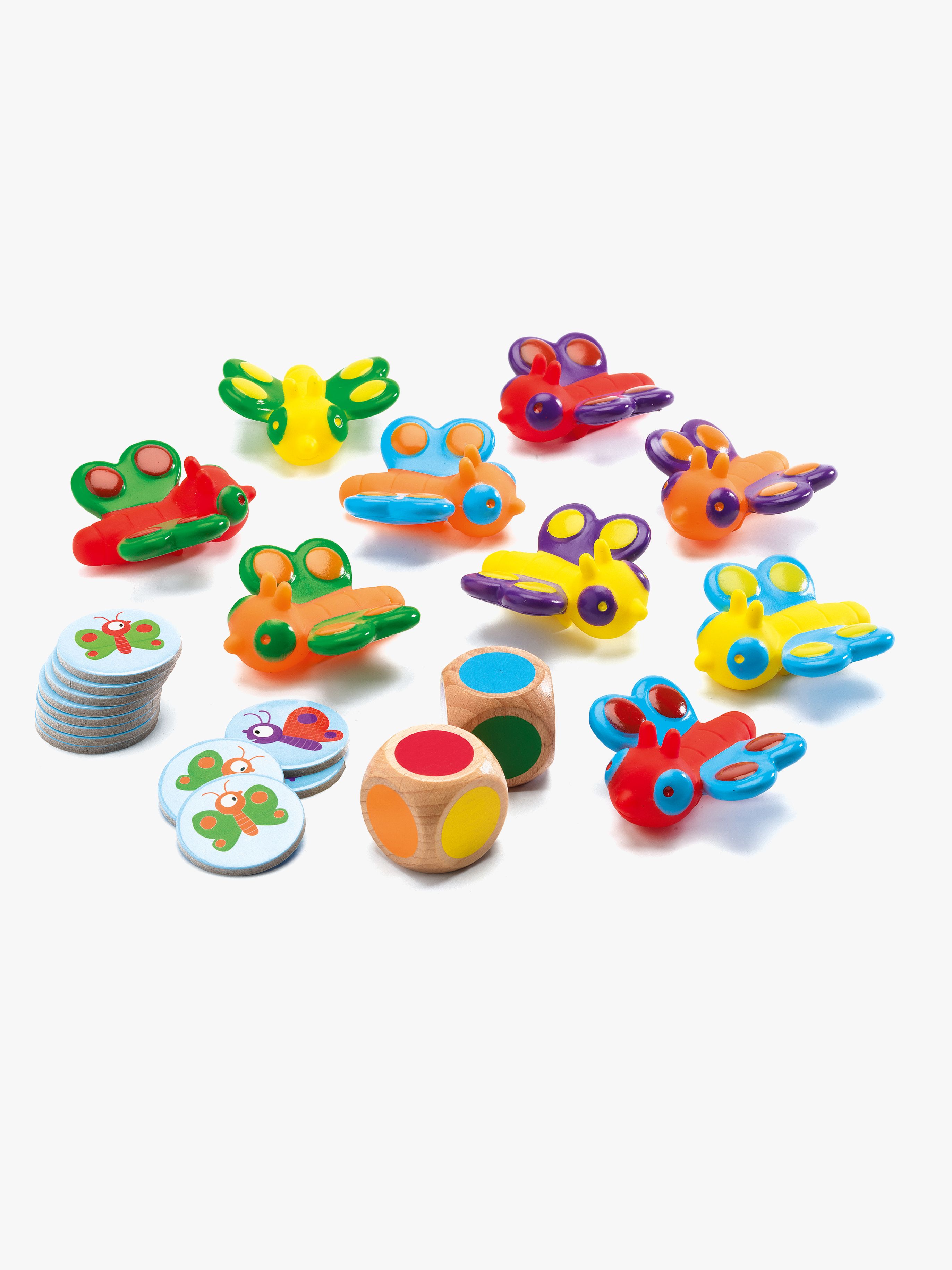 Djeco Observasjonsspill Little Observation Sommerfugler - Barnespill - Plast,Tre