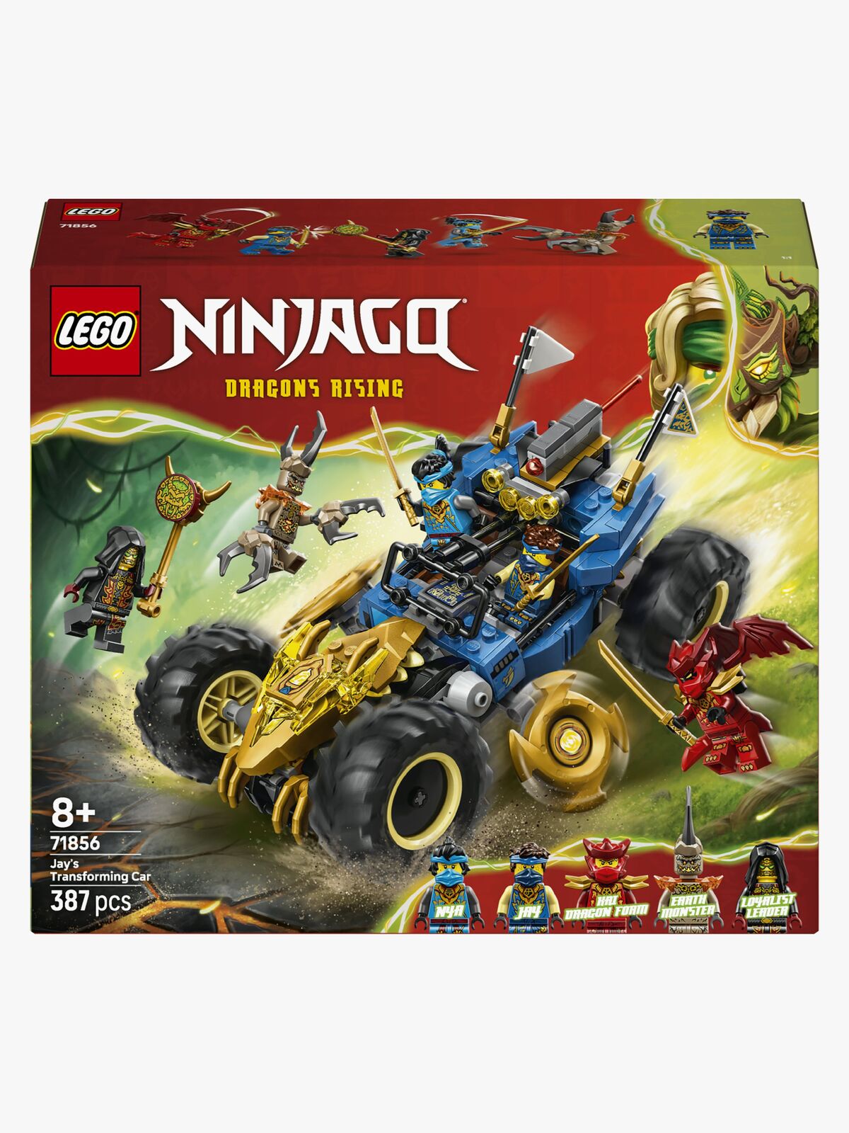 LEGO Ninjago 71856 Jays forvandlingskjøretøy