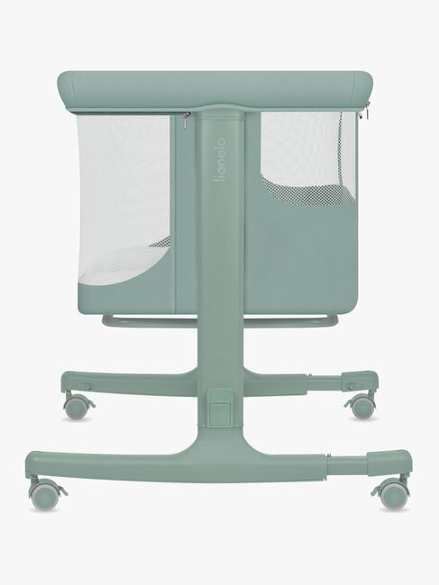 Lionelo Aurora Bedside Crib 3-in-1, Green Sage