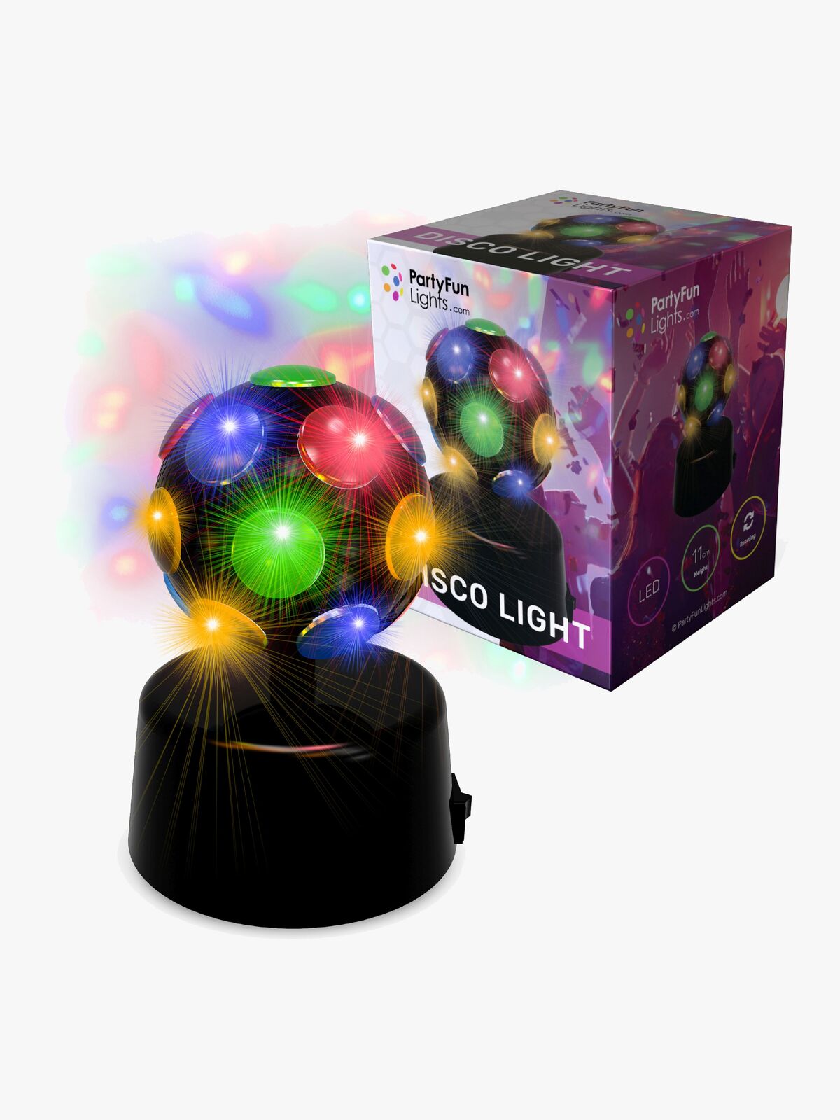 PartyFunLights Discolampe Mini