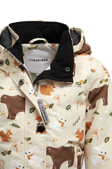 Nordbjørn Minilanche Vattert Jakke, Parchment