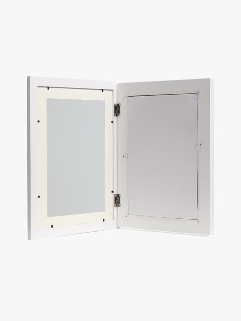 Minitude OLIVER  Åpningsbar Ramme A3, 100 Ark, White Wash