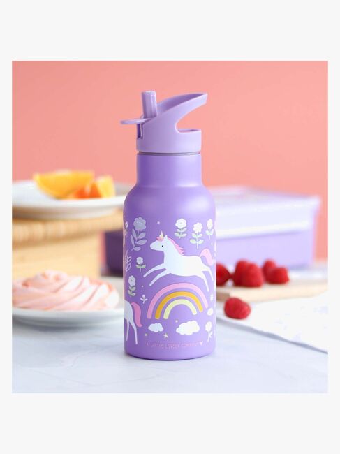 A Little Lovely Company Stainless steel Vannflaske, Unicorn dreams