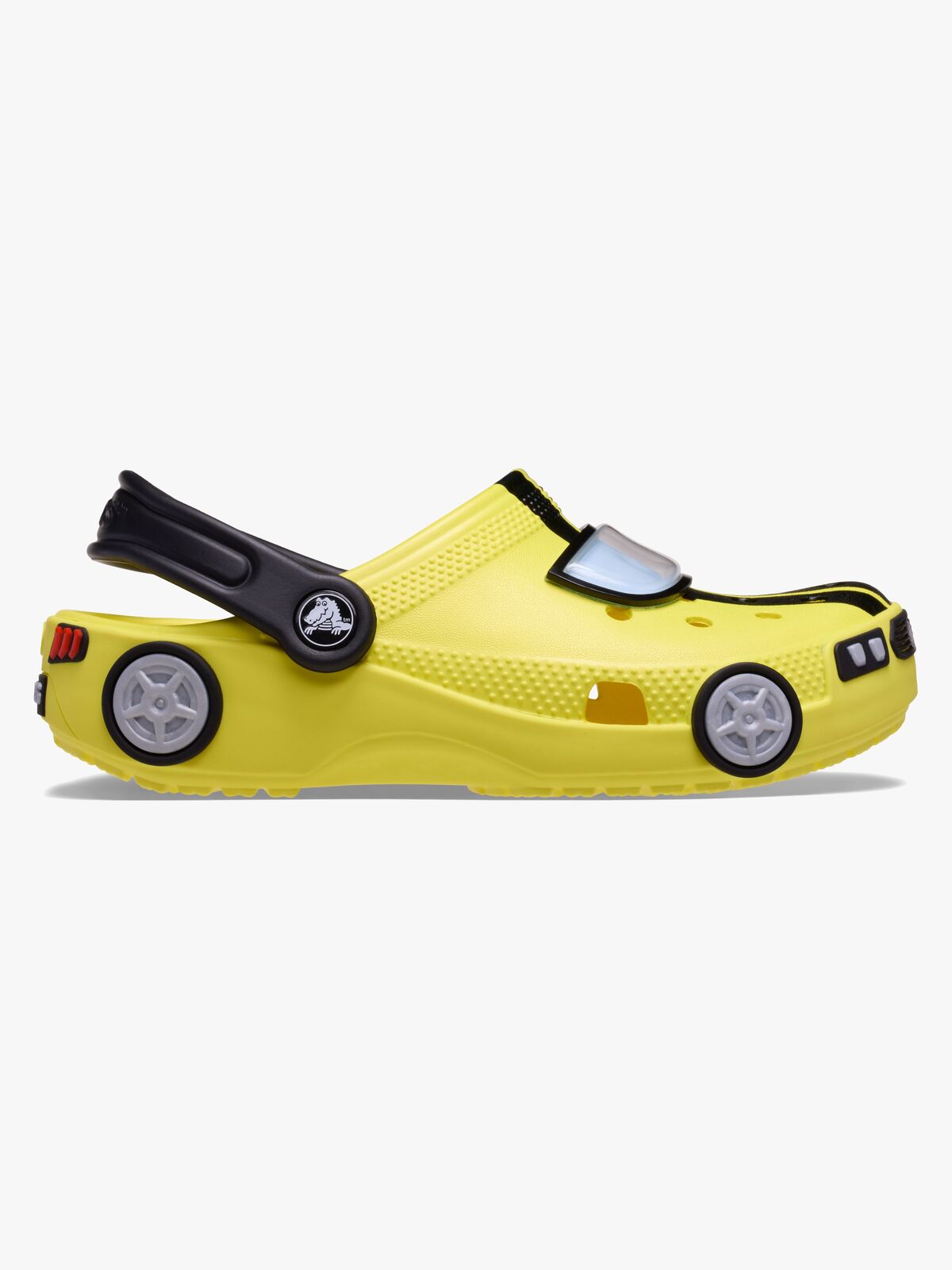 Crocs Classic IAM Race Car Kids Sandaler, Cyber Yellow