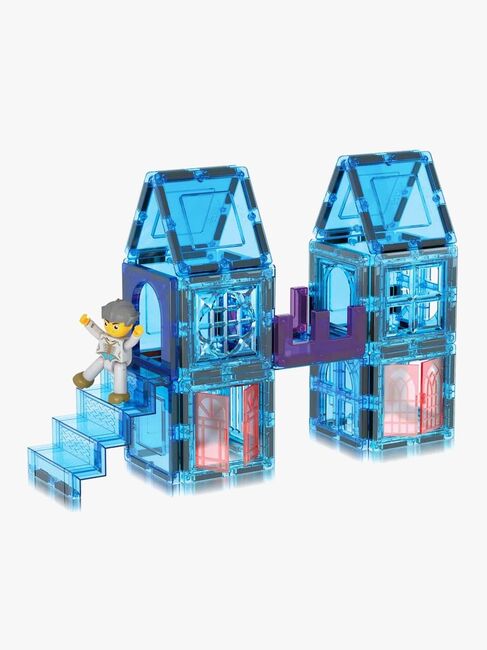 PicassoTiles Magnetisk Byggesett Ice Winter 72 Deler