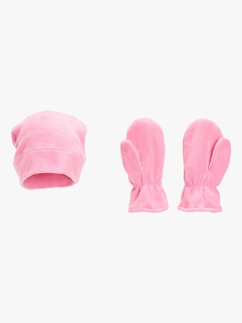 Nordbjørn Trollheim Sett Votter, Lue, Hals, Wild Orchid