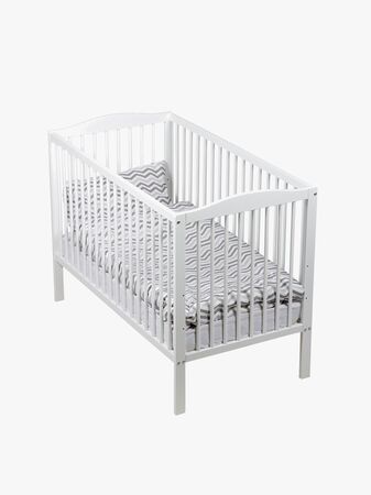 JLY MAJA Dream Sprinkelseng med BabyMatex Softi Madrass 60x120, Hvit