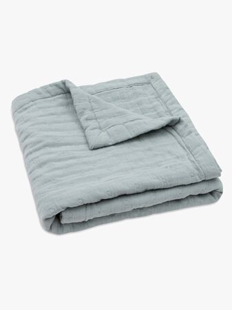 Jollein Teppe Jaquar Muslin, Sea Green