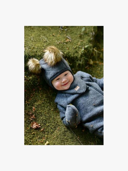 Mikk-Line Votter Merinoull, Anthracite Melange