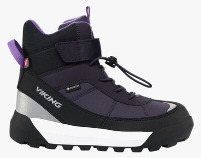 Viking Unisex Bjork Warm GTX Boa Snow Boot voor kinderen, zwart, 40 EU