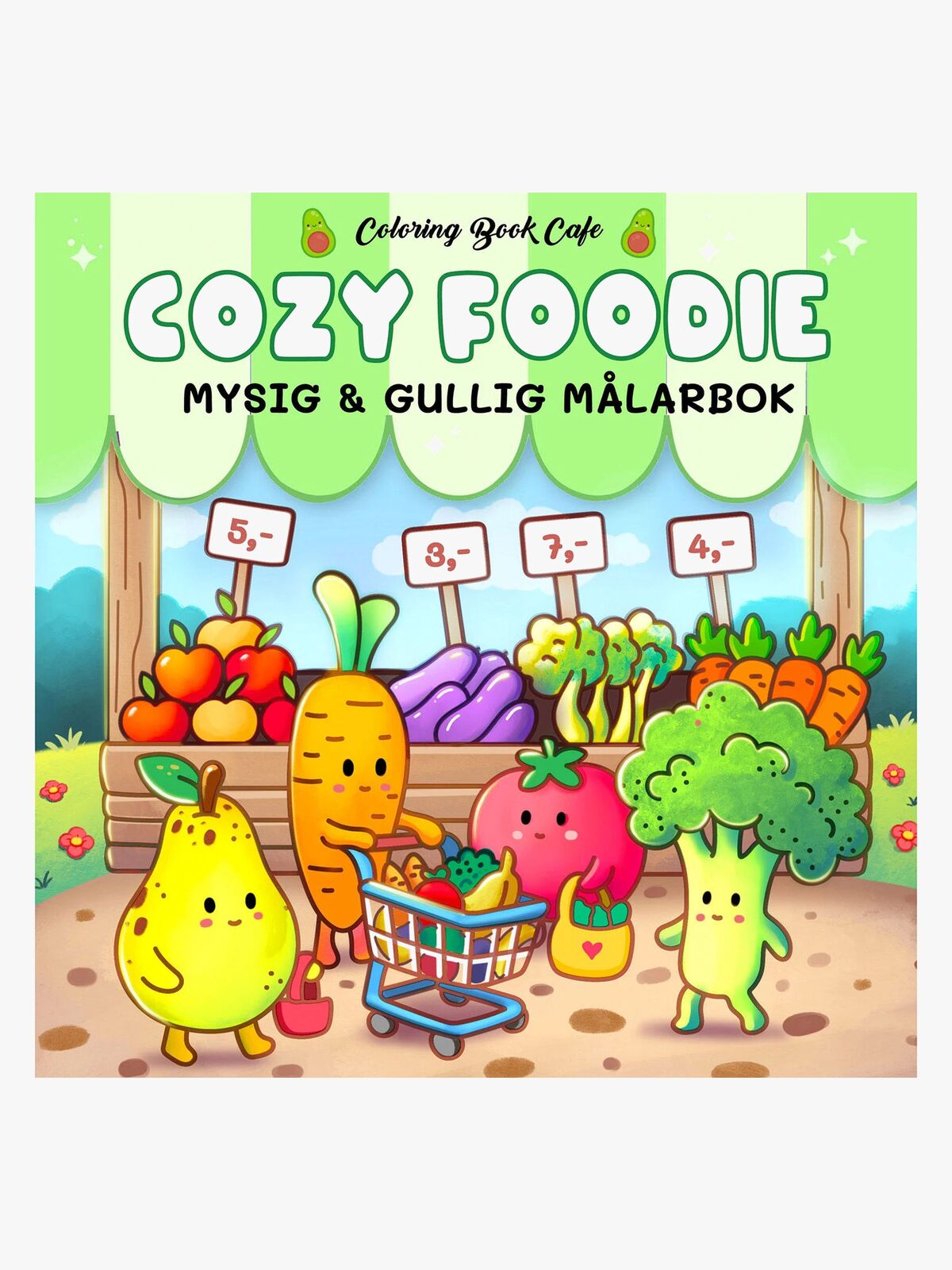 Legind A/S Cozy Foodie Fargeleggingsbok