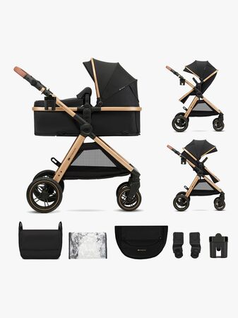 Kinderkraft ESME 2-in-1 Duovogn, Pure Black