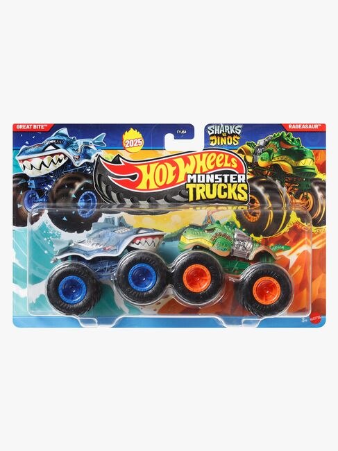 Hot Wheels Monstertrucker 1:64 2-Pakk Blandet