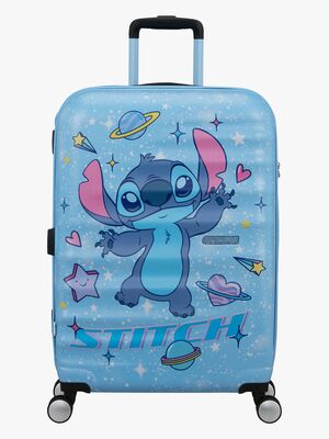 American Tourister Wavebreaker Disney Spinner Koffert 64L, Stitch Universe