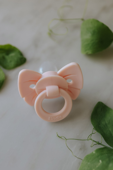 Elodie Binky Bow Smokk 3+, Misty Pink
