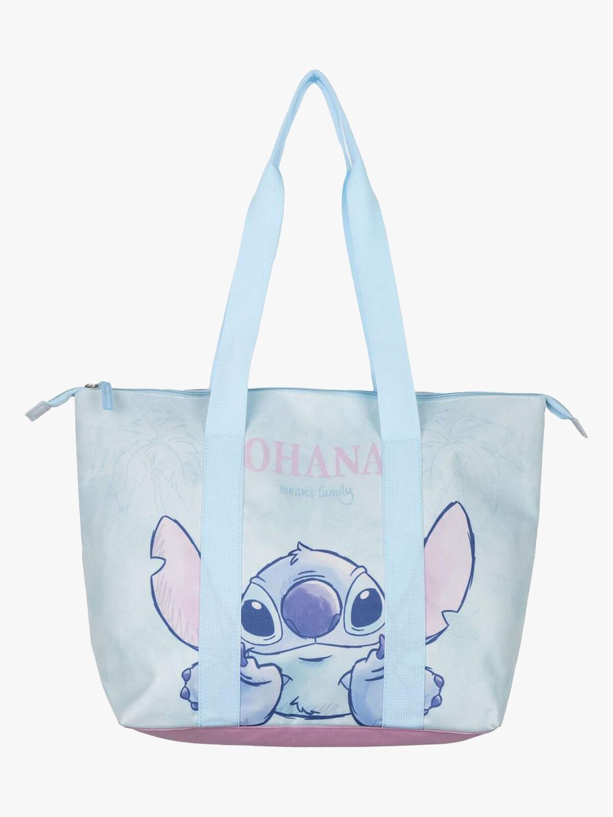 Disney Stitch Strandveske, Lyseblå