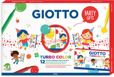 Giotto Turbo Color Partysett Fargeblyanter