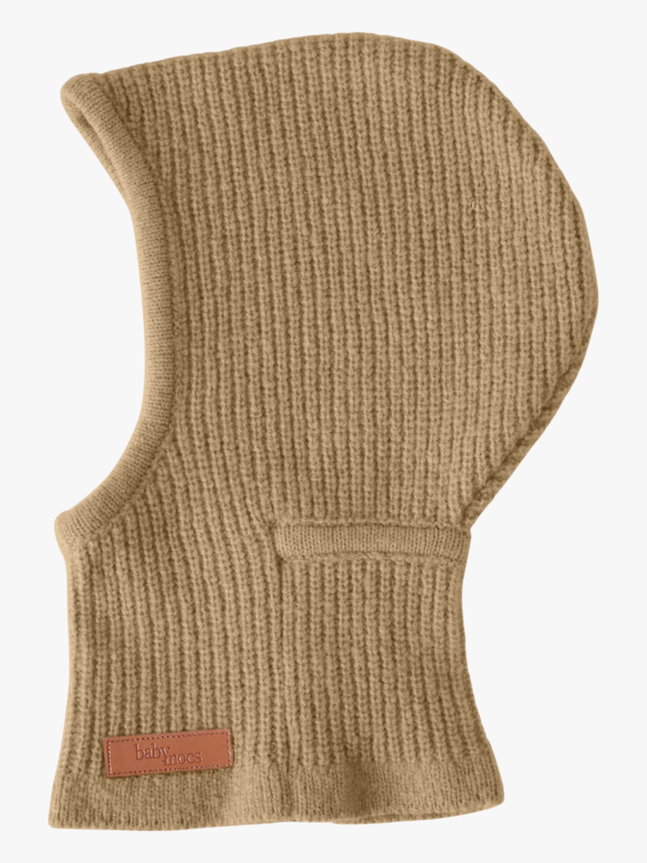 BabyMocs Balaklava, Caramel, 0-1 år - Balaclavas - Bomull
