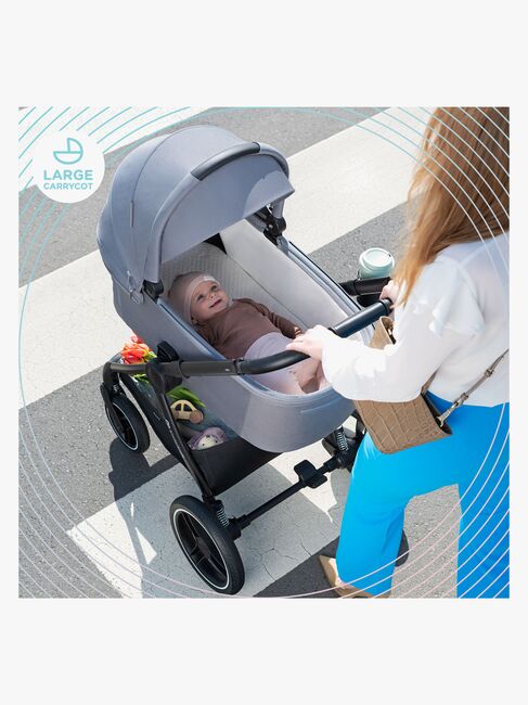 Kinderkraft NEA 2-in-1 Duovogn, Platinum Grey