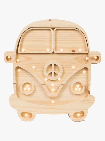 Little Lights Lampe Van, Wood