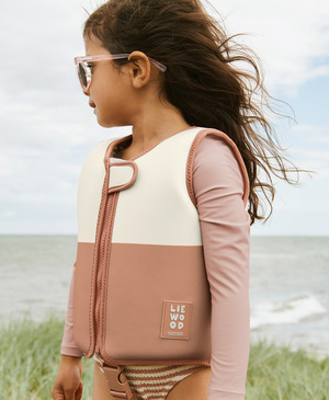 LIEWOOD Dove Svømmevest med Ermer, Tuscany Rose Multi Mix