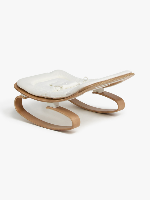 Beemoo PLAY Nordic Vippestol, White/Wood