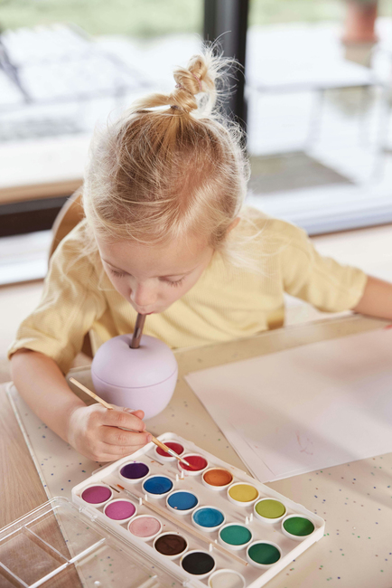 OYOY Apple Sugerørkopp, Lavender