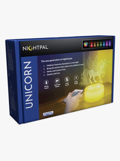 Powerpal 3D-Nattlampe, Enhjørning