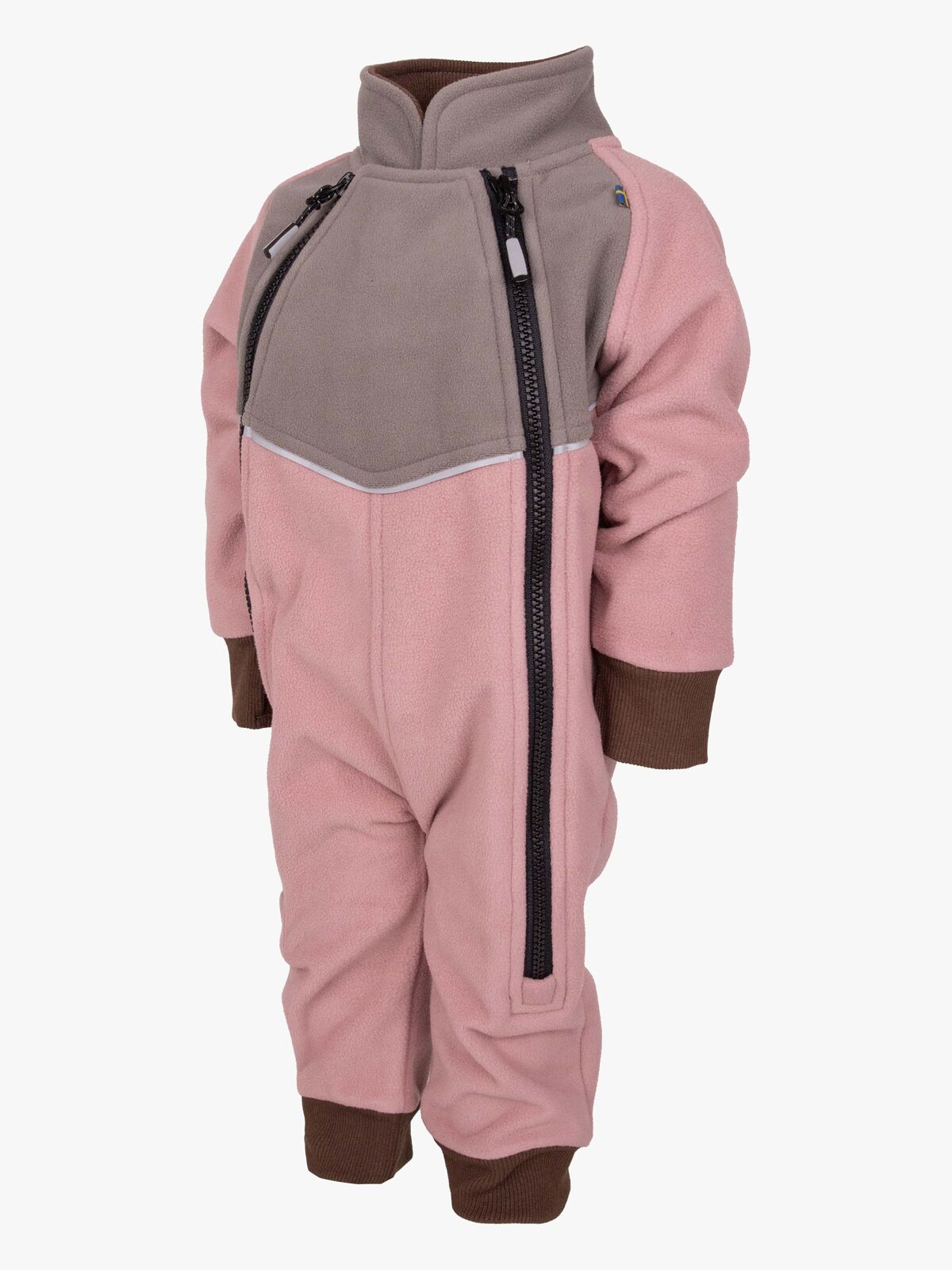 Lindberg Stormy Vindfleecedress, Grå/Blush