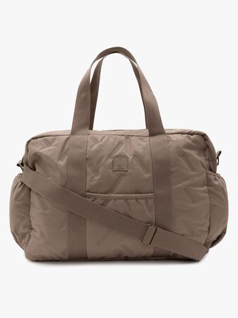Jollein Embossed Lily Stelleveske, Milky Coffee