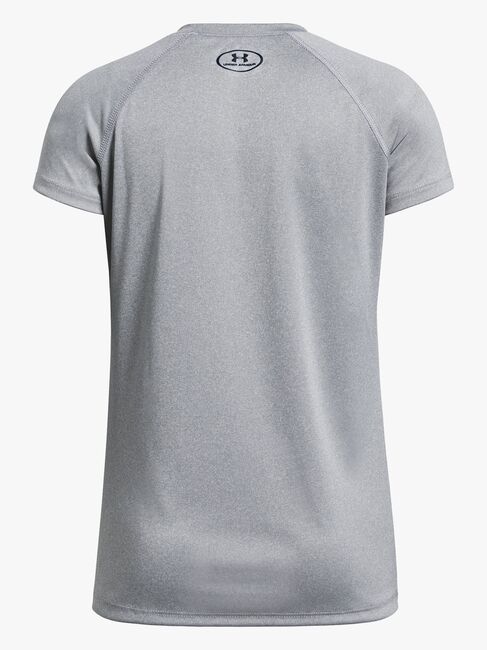 Under Armour Big Logo Tee Solid SS Treningsgenser, Steel