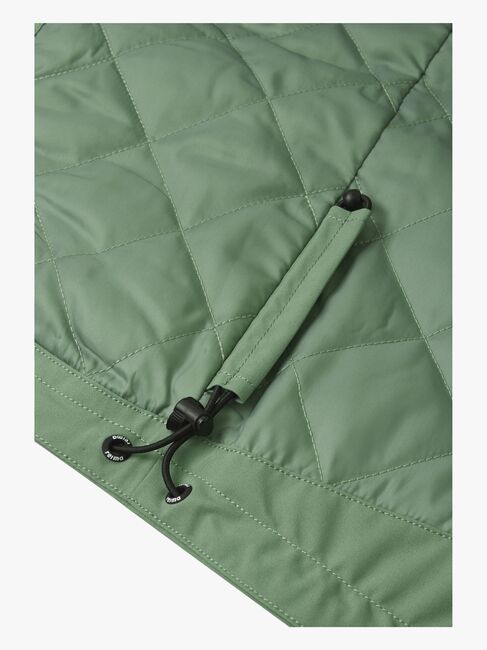 Reimatec Symppis  Polstret Skalljakke, Green Clay